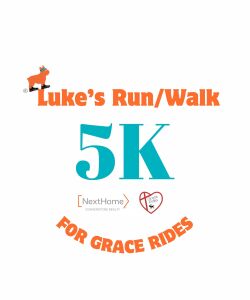Luke's 5K Run/Walk Benefiting Grace Rides logo