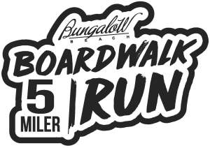 2026 Bungalow Beach Boardwalk 5 Miler logo