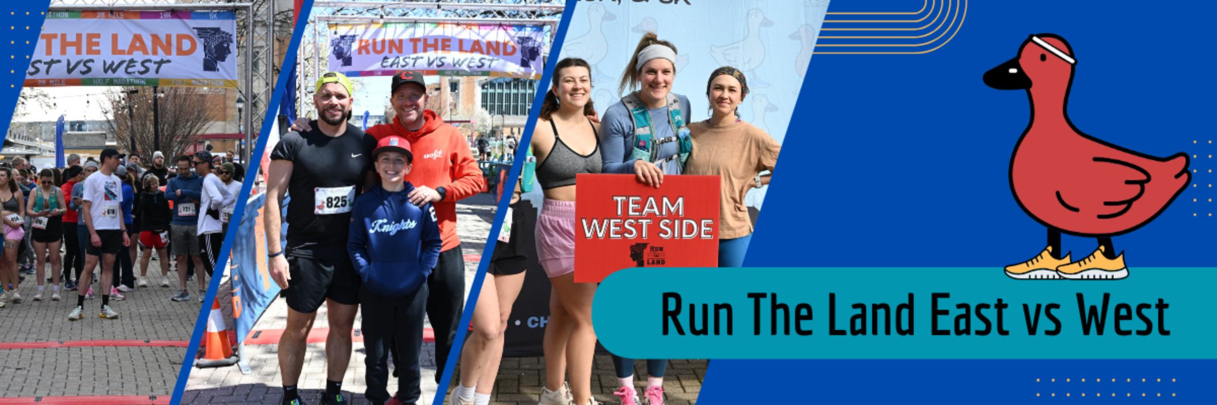 Run The Land - East vs. West