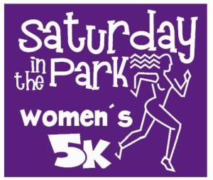 Saturday in the Park Women's 5K logo