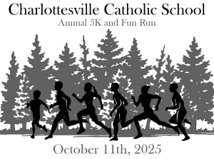 Charlottesville Catholic School 5K Run/Walk logo