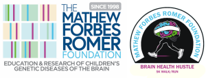 The Mathew Forbes Romer Foundation 5K for Brain Health - Brain Health Hustle logo