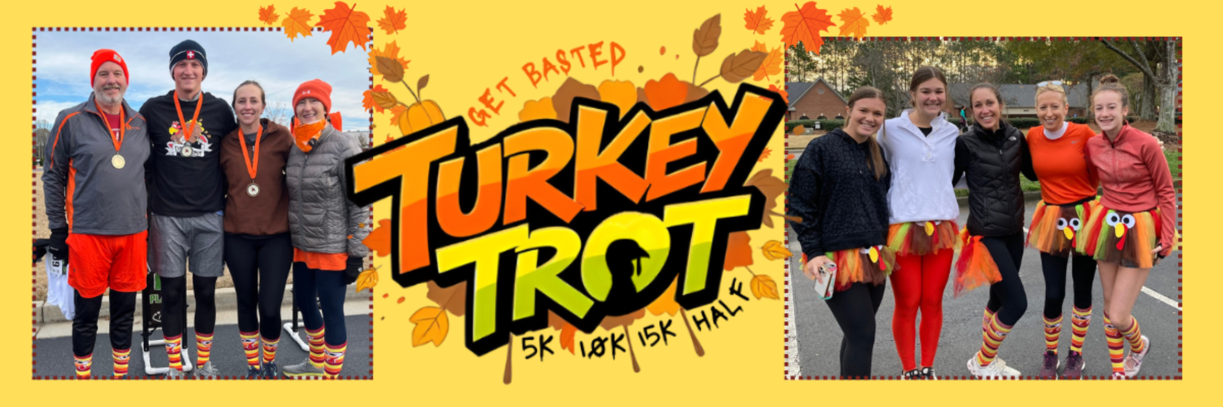 Get Basted Turkey Trot 5K, 10K, 15K, Half