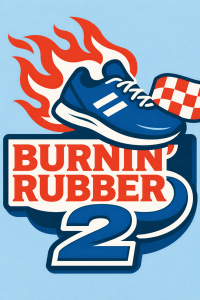 Burnin' Rubber 5K Run and Walk logo