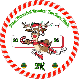Mena Winterfest Reindeer Fun Run/Walk logo