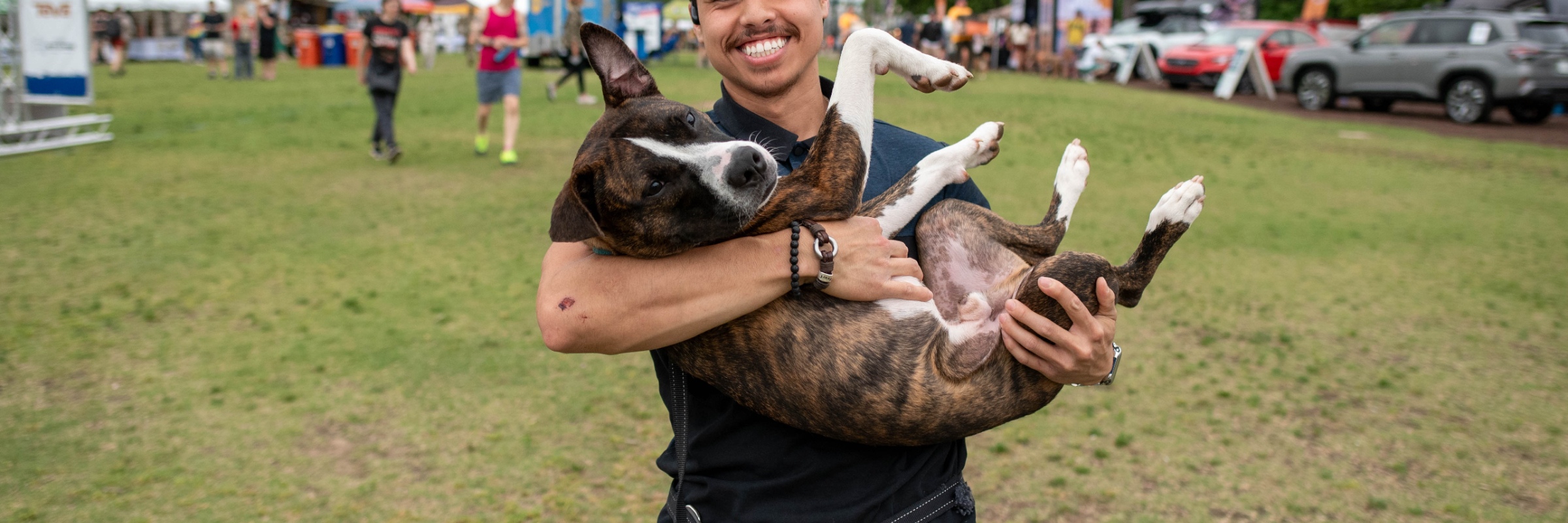 Dog Agility Competition at Dominion Energy Riverrock