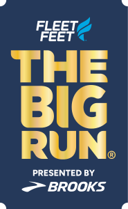 The Big Run 5k presented by Fleet Feet & Brooks logo
