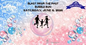 8th Annual “Blast Fun Run Bubble 5k Family Fun Run/Walk logo