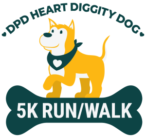 2026 Heart Diggity Dog 5K run/walk logo