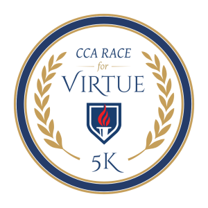 Columbus Classical Academy's Race for Virtue 5K logo