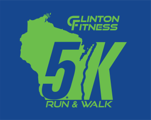 Clinton Fitness 5K Run & Walk logo