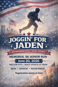 Joggin' for Jaden logo
