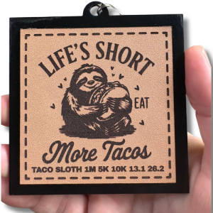 Taco Sloth 1M 5K 10K 13.1 26.2 - Now Only $12! logo