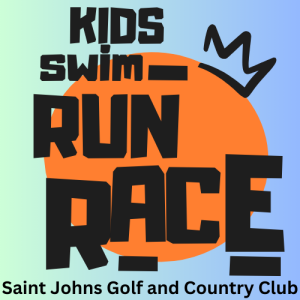 Saint Johns Kids Swim Run Race logo