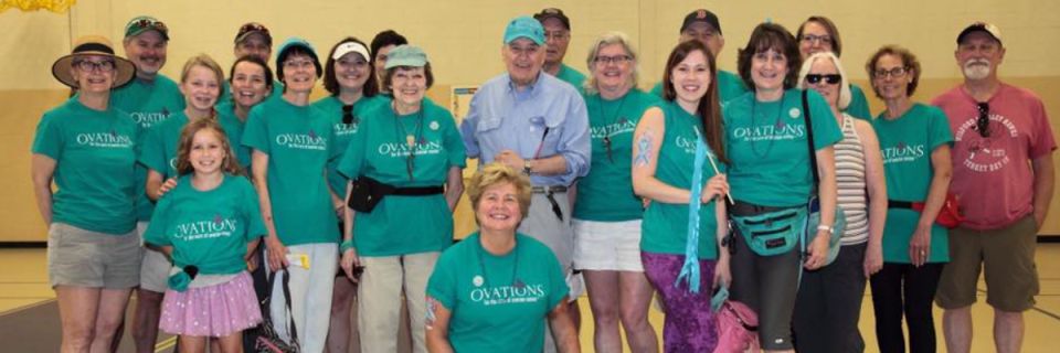 Annual W.A.R. (Walk and Run) Against Ovarian Cancer benefitting Ovations for the Cure