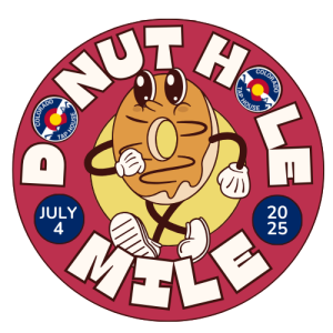 4th of July Donut Hole Mile logo