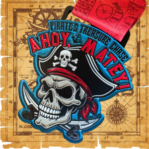 2025 Pirate's Treasure Chase 1M 5K 10K 13.1 26.2 - Now Only $12! logo