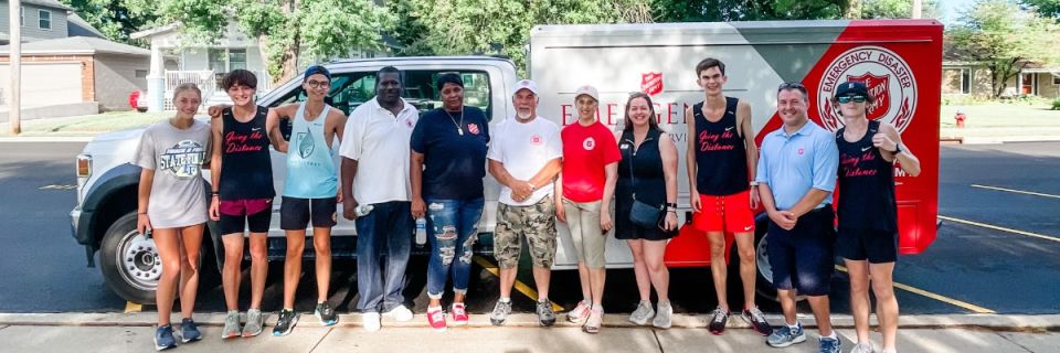 Going The Distance for the Salvation Army