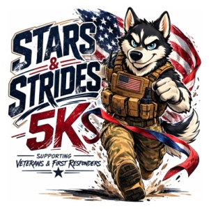 Stars and Strides 5K logo