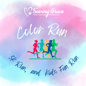 Saving Grace Color Run 5k logo