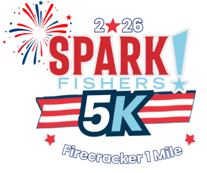 SPARK! Fishers 5K logo