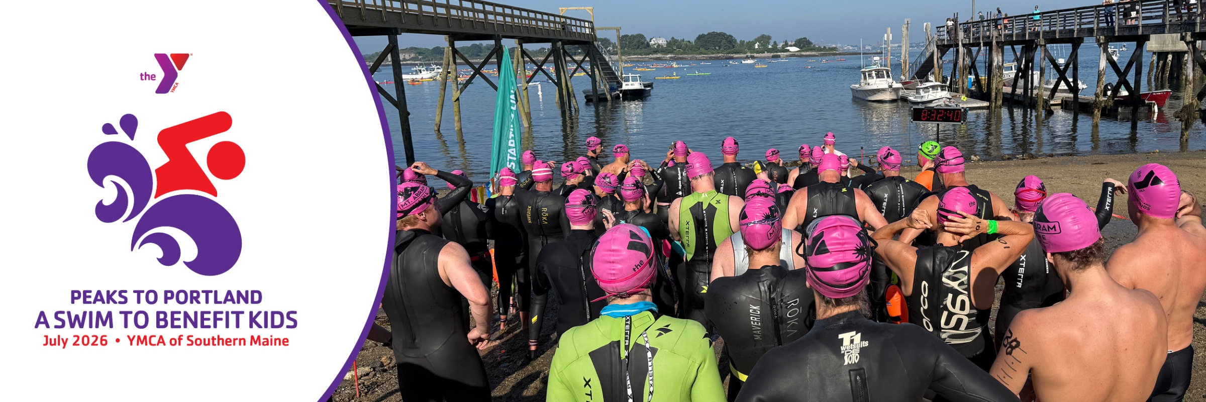 Peaks to Portland, A Swim to Benefit Kids