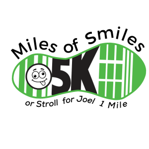Miles of Smiles 5K/Stroll for Joel 1M logo
