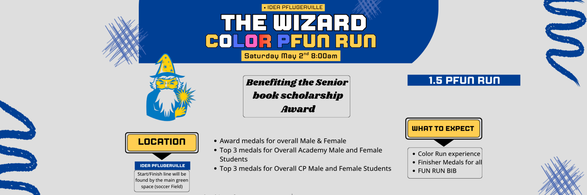 The Wizard Pfun Color Run