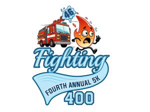 Fighting 400 5k logo