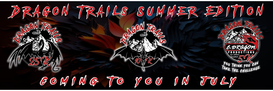 Dragon trails Summer Edition (25, 10k, 5K)