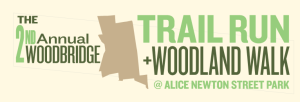Woodbridge Trail Run + Woodland Walk logo