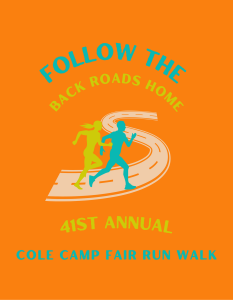 Cole Camp Fair 5k Run/Walk logo