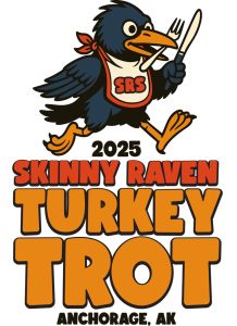 Skinny Raven Turkey Trot logo