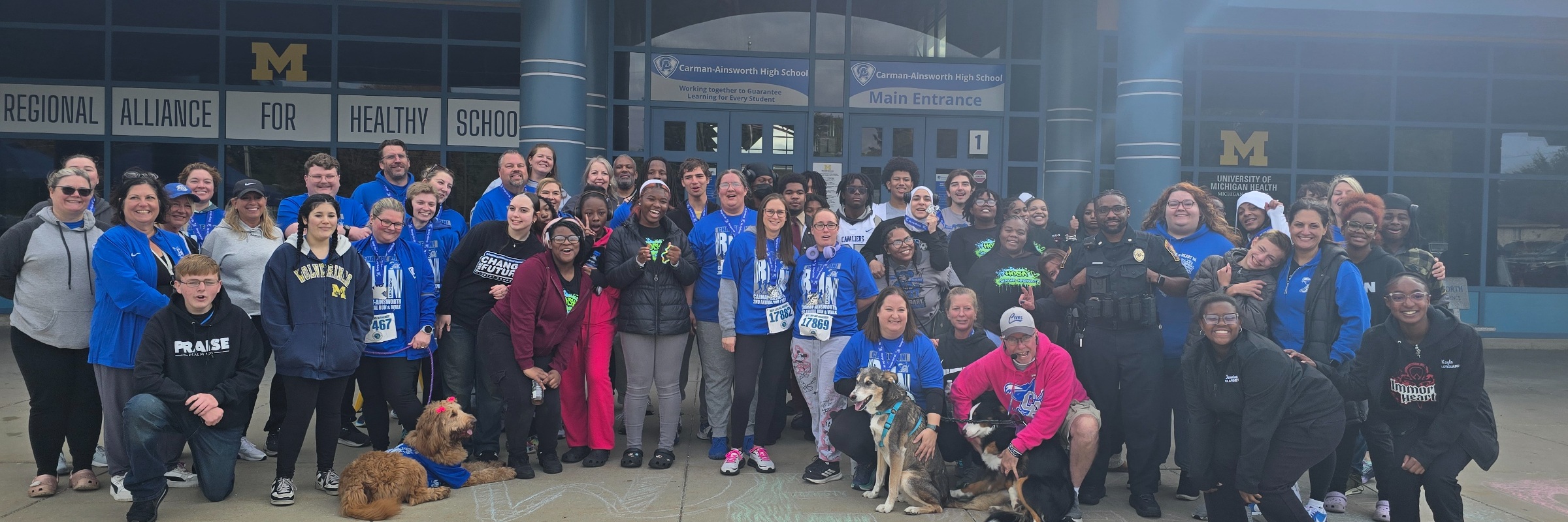 3rd Annual Carman-Ainsworth Charge On! 5k Run/Walk & Color run!