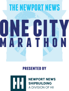 Newport News One City Marathon logo