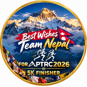 Team Nepal - Aptrc - Fund Raiser 5k Virtual/In-person Walk or Run logo
