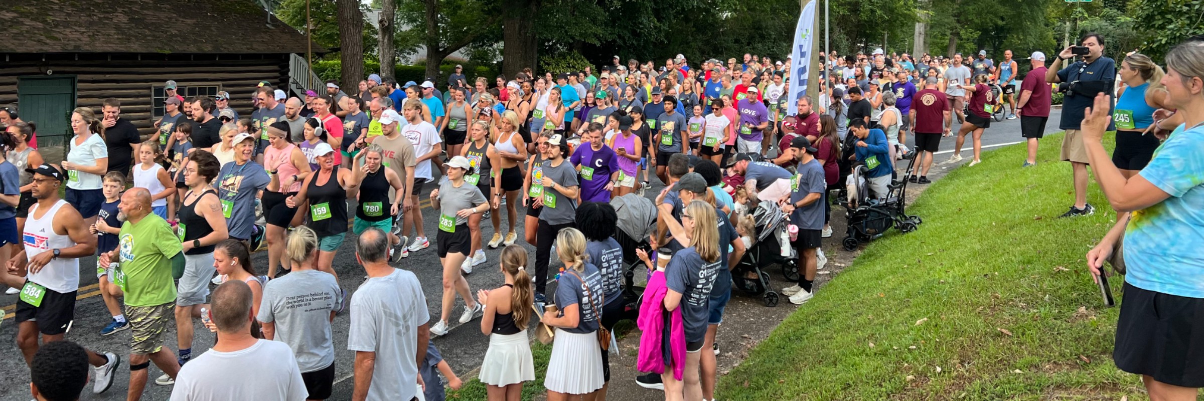 The "Downtown Cartersville 5K" (and a 1K Fun Run) to support Backpack Buddies