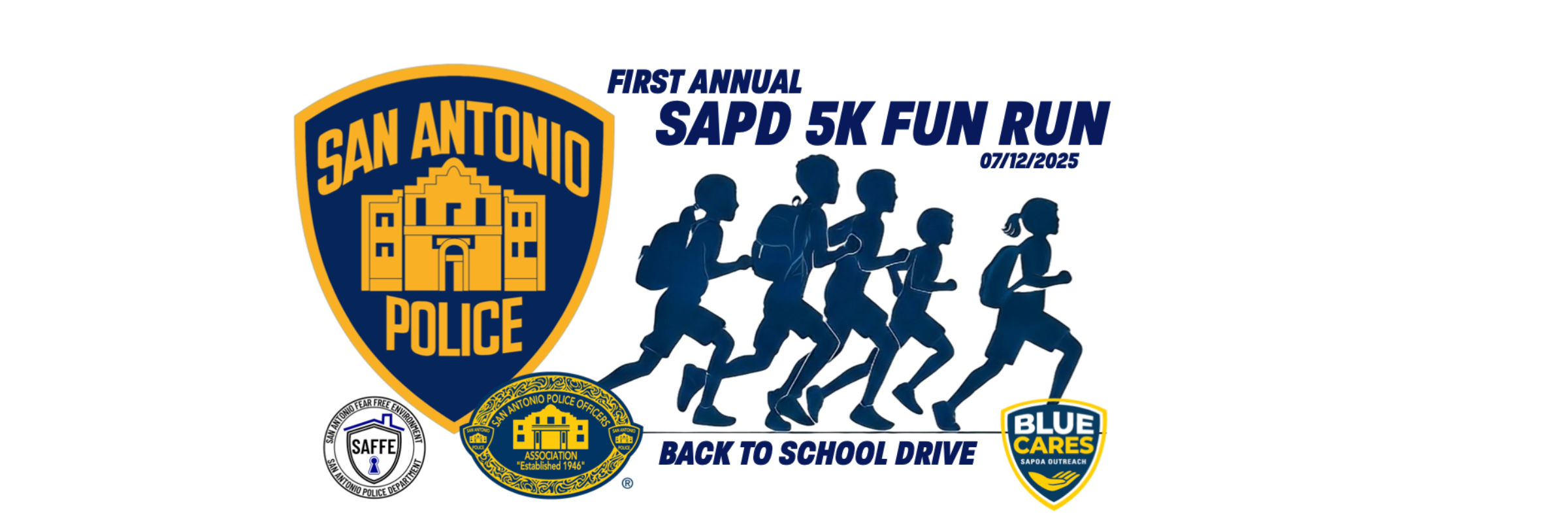 SAPD 5K Fun Run Back-to-School Supply Drive & Health Fair