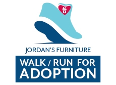 Jordan's Furniture Walk/Run For Adoption logo