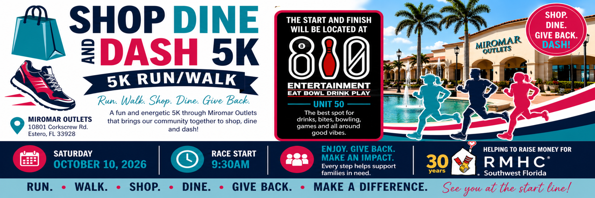 Shop Dine & Dash 5k