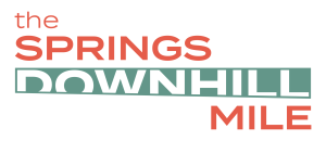 The Springs Downhill Mile logo