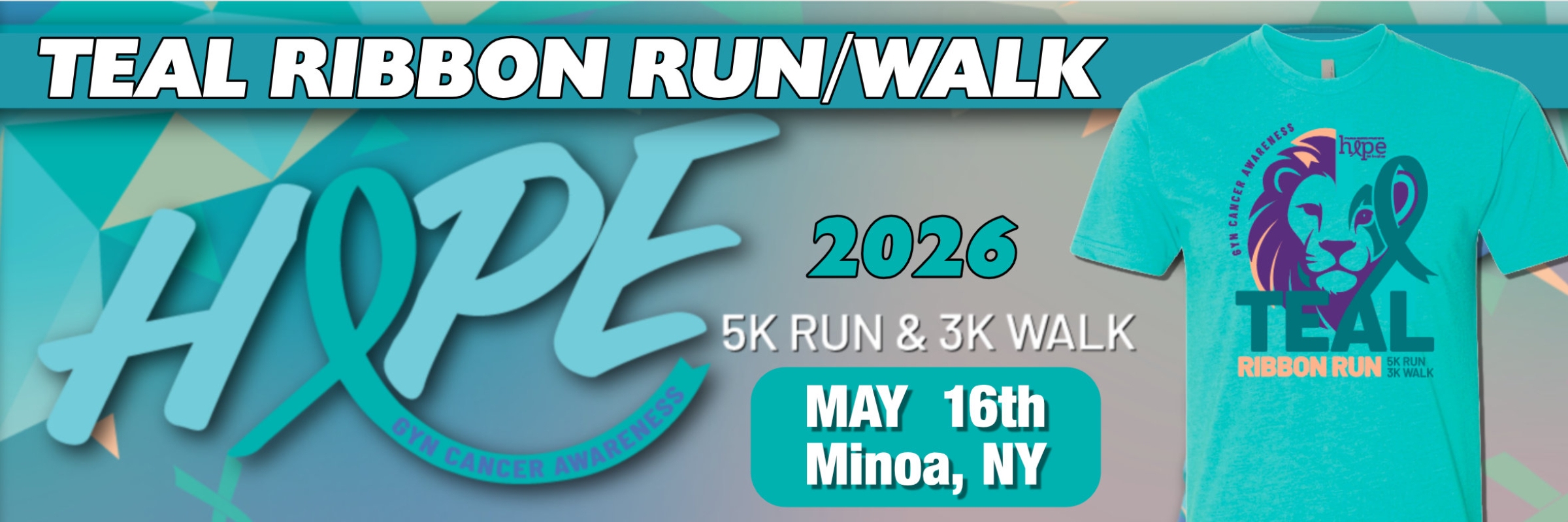 2026 Teal Ribbon Run / Walk - Hope for Heather