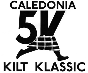 Caledonia Kilt Klassic 5k logo