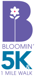 Bloomin' 5K and 1 Mile Walk logo