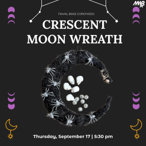 Crescent Moon Wreath logo