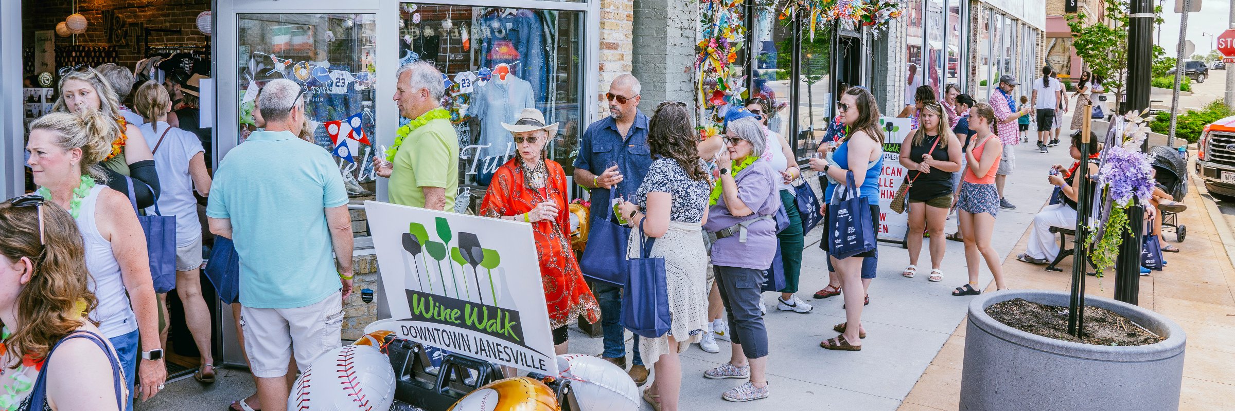 Downtown Janesville Wine Walk