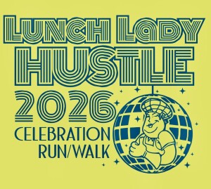 Lunch Lady Hustle 5K Run/Walk logo