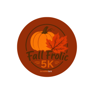 Queen City Fall Frolic 5K and Kids Dash presented by IncredibleBank logo