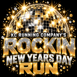 KC Running Company's Rockin' New Year's Day Run logo