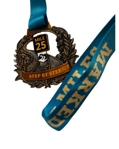 Step By Step 25 Mile Challenge logo